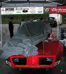 Jay Mageau Corvette Funny Car
