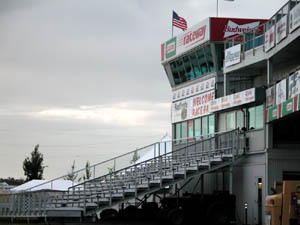 Castrol Raceway control tower and VIP area
