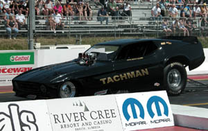 Andy Beauchemin '71 Mustang Prostalgia Funny Car