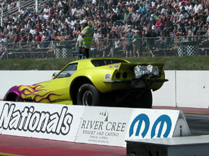 Joey Steckler '69 Corvette Nostalgia Funny Car