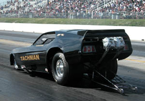Andy Beauchemin '71 Mustang Prostalgia Funny Car