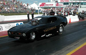 And Beauchemin '71 Mustang Prostalgia Funny Car