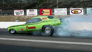 Rod Elliott 'Cuda Funny Car