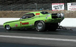 Rod Elliott 'Cuda Funny Car