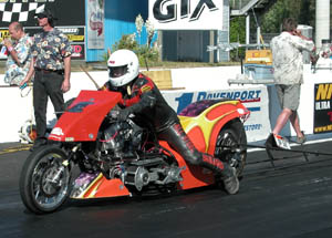 Devin Pelrine Top Fuel Harley