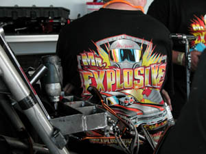 Mark Sanders Mr. Explosive Nitro Funny Car