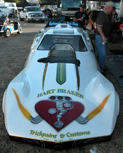 Don Harter '79 Corvette Alky Funny Car