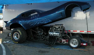 Greg Howland 'Zeus' '79 Corvette Alky Funny Car 