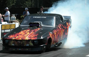 Kim Parker - '70 MUstang Funny Car