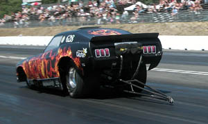 Kim Parker - '70 MUstang Funny Car