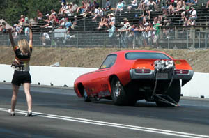 Cal Tebb - '69 GTO Judge Funny Car