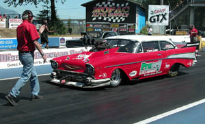 Trevor Lowe - '57 Chev Pro Street