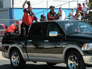 Tim Nemeth Nitro Funny Car crew