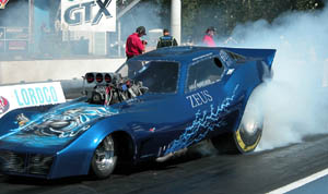 Greg Howland - '79 'Vette Funny Car