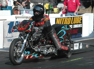 Mike Pelrine - Top Fuel Harley