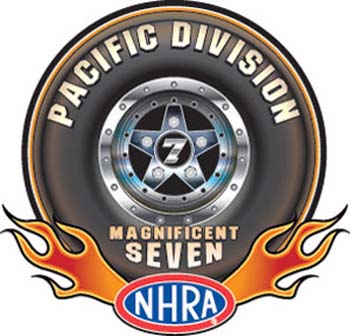 NHRA Pacific Division Magnificent Seven logo