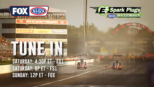Tune In to the E3 Spark Plugs NHRA Nationals